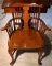Vintage Oak Windsor Arm Chair, Probably English