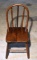Vintage Hardwood Child's Windsor Chair