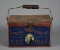 Antique George Washington Cut Plug Litho Tin Tobacco Box with Handle