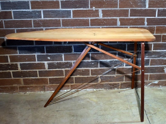 Antique Wooden Folding Ironing Board (1 of 2)