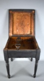 Antique Shoeshine Stand & Stool