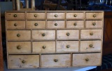 Antique 18th C. Apothecary Cabinet with Cut Nails