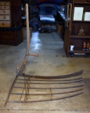 Antique Hay Rake Farm Implement