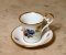 Vintage Rheintal Handpainted Demitasse Porcelain Cup/Saucer, Made in Germany