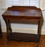 Antique Flame Mahogany Dining Buffet / Dry Bar