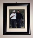 Framed Professional Golfer Photo, Freddy Couples & Phil Mickelson