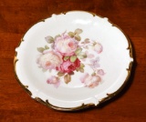 Vintage Schumann Arzberg China Plate, Floral w/Gilt Edges, Made in Germany