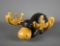Lodge by Genuine Sonoma Decorative Moose Candle Holder, Antlers Hold 6 Taper Candles