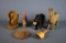 Lot of 6 Miscellaneous Wood Decor Items