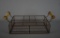 Metal/Chicken Wire Bottle Holder / Basket w/ Wood Handles