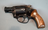 Vtg. 1st Gen. Charter Arms Undercover 38 Special Revolver, Blued, Walnut Grips, 5 Rounds, Excellent