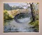 Frances Lee Garland (American, 20th C.) Stone Bridge, Watercolor on Paper, Signed Lower Left