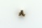 Small Gold Filled & Seed Pearl “A” Pin