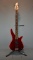 Red Yamaha Electric Bass Guitar with Hard Case, Serial # Q1X183162