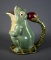 Ceramic Whimsical Frog 9” Pitcher