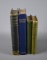 Lot of Four Antiquarian Blue & Green Cover Books