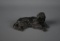 Vintage Cast Iron Spaniel Dog Paperweight