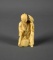 Antique Japanese Netsuke, Bowing Man