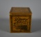 Antique Dr. Johnson's Educator Crackers Tin Litho Lidded Box