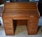 Antique Smaller Size Oak Roll-Top Desk by Fielder-Allen, Atlanta, GA