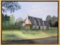 Judy Dunlap Stogner (So. Car., -2013), Old Stone Manor Home, Acrylic on Canvas, Signed Lower Right