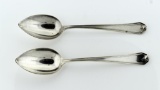 Pair of Antique Whiting “Lady Baltimore” Sterling Silver Spoons, 40 Grams Sterling Silver