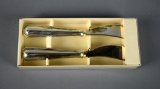 Set of Vintage Italian Silver Plate Butter Knives in Packaging