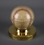 Vintage Baseball Signed by Chicago Cubs Ernie Banks, 1972