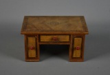 Antique Wooden Dollhouse Desk