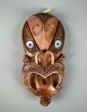 Ethnic Carved Wood Mask
