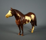 Vintage 1970s Breyer “ Yellow Mount” Famous Overo Paint Horse, Model 51