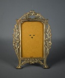 Vintage Gilt Metal Picture Frame, Made in France