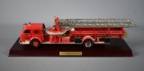 Franklin Mint 1954 American LaFrance  Ladder Fire Engine with Display Base & Box