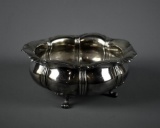 Vintage Pairpoint Silver Plate Bowl, Paw Feet