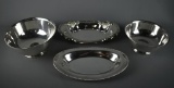 Lot of Four Vintage Silver Plate Items