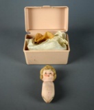 Vintage Porcelain Doll Head and Body