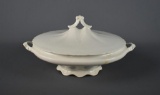 Vintage Edwin Knowles Ironstone Style Covered Serving Dish