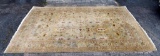 Beautiful Large Olive, Sage & Burgundy Large 10 x 14' Hand Knotted Persian Rug