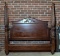 Hooker Furniture King Size 4 Poster Bed with Twisted Acanthus Posts