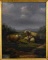 Framed Oil Painting by T. Reynolds, Sheep with Lambs