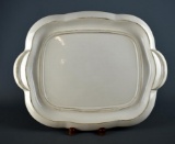 Tag White Ceramic Large Meat Platter