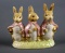 Royal Albert, The World of Beatrix Potter “Flopsy Mopsy and Cottontail” Figurine with Box