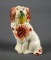 Antique Staffordshire Ceramic Dog Figurine