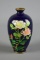 Japanese Cloisonne Enamel Vase, Meiji Period, Diamond Mark