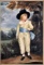 Early 20th C. Color Mezzotint, Young Boy in Sash by S. Edwards Edwards