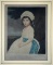 Early 20th C. Color Mezzotint, after G. Romney “Miss Maitland” by H. Stodard