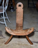 Old Primitive Three Leg Milking Stool