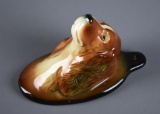 Vintage Irish Setter Dog Porcelain Wall Pocket