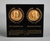 John F. and Robert F. Kennedy Bronze Commemorative Medals