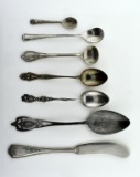 Lot of 7 Sterling Silver Collector Spoons